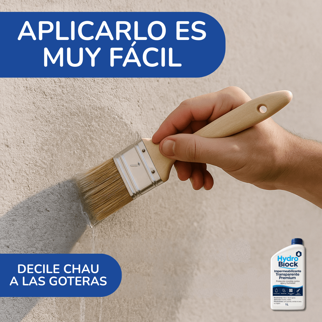 HydroBlock® - Solución rápida contra la humedad