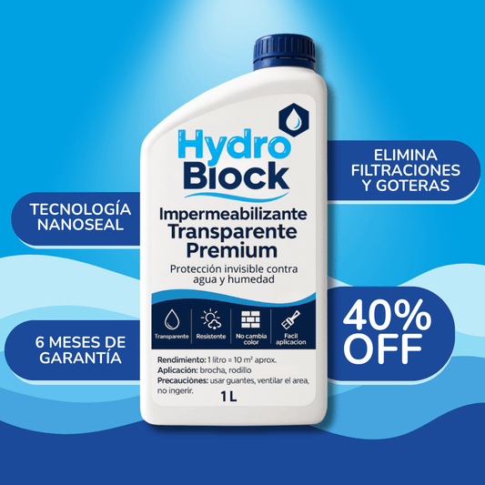 HydroBlock® - Solución rápida contra la humedad