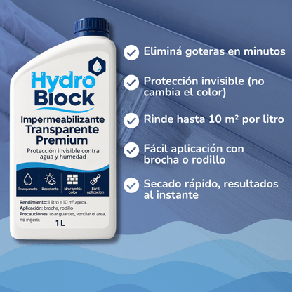 HydroBlock® - Solución rápida contra la humedad